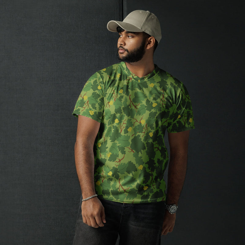 Mitchell Vine Leaf Green CAMO Unisex Sports Jersey