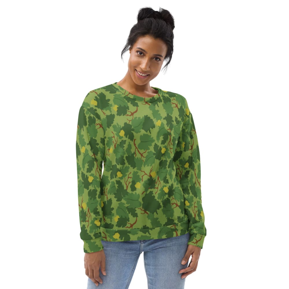 American Mitchell Wine Leaf Green CAMO Unisex Sweatshirt