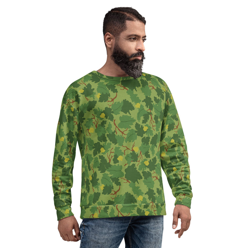 Mitchell Vine Leaf Green CAMO Unisex Sweatshirt