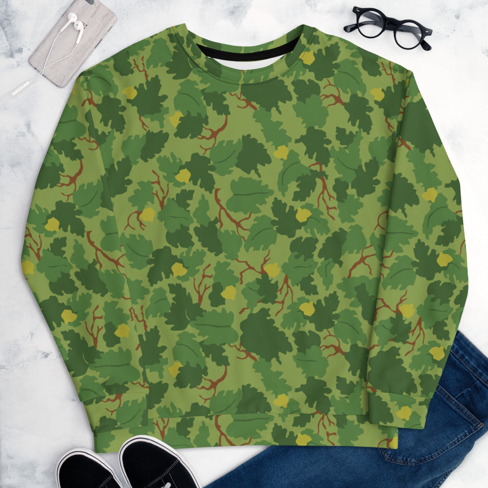 American Mitchell Wine Leaf Green CAMO Unisex Sweatshirt