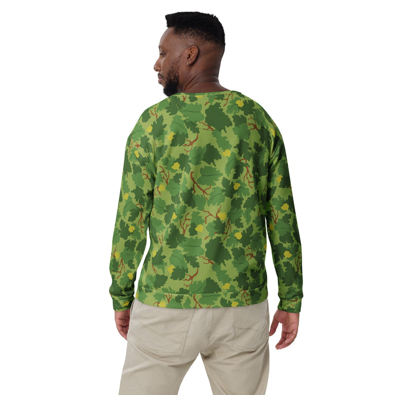 Mitchell Vine Leaf Green CAMO Unisex Sweatshirt