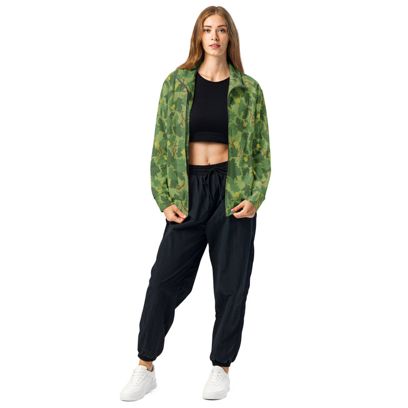 Mitchell Vine Leaf Green CAMO Unisex Track Jacket