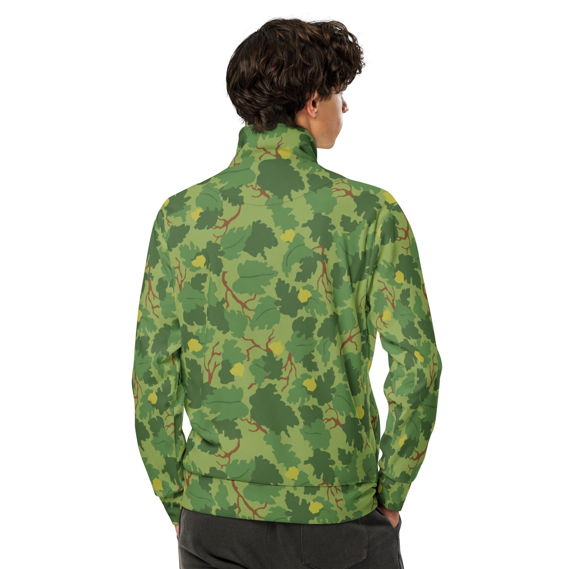 American Mitchell Wine Leaf Green CAMO Unisex track jacket - Track Jackets