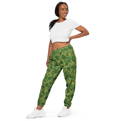 American Mitchell Wine Leaf Green CAMO Unisex track pants - Track Pants