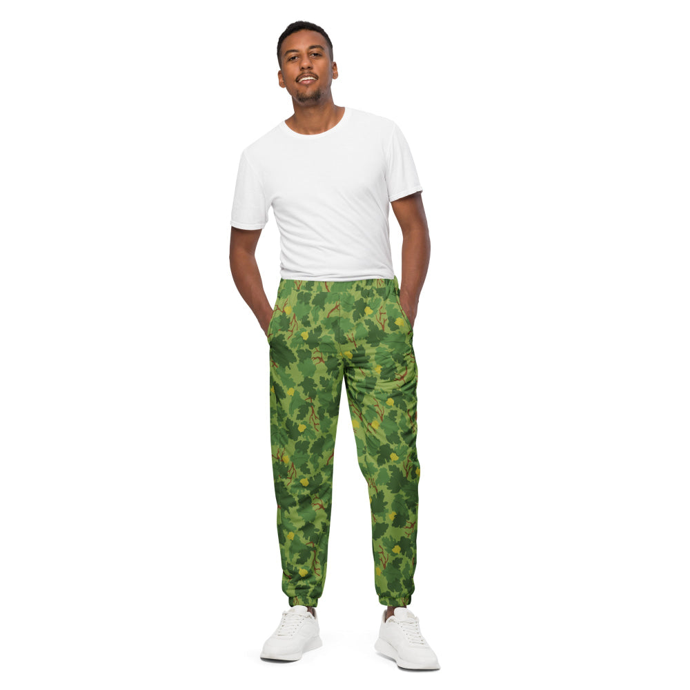 American Mitchell Wine Leaf Green CAMO Unisex track pants - XS - Track Pants