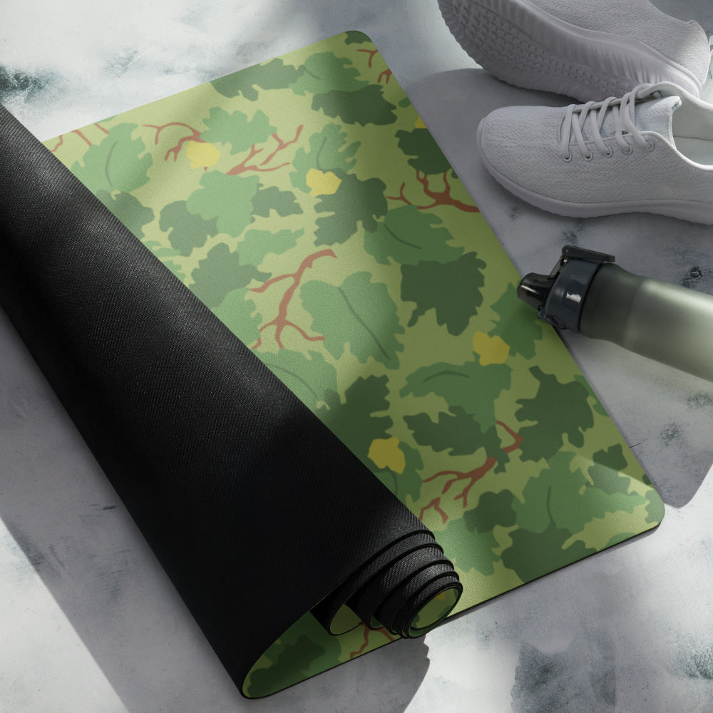 American Mitchell Wine Leaf Green CAMO Yoga mat - Mat