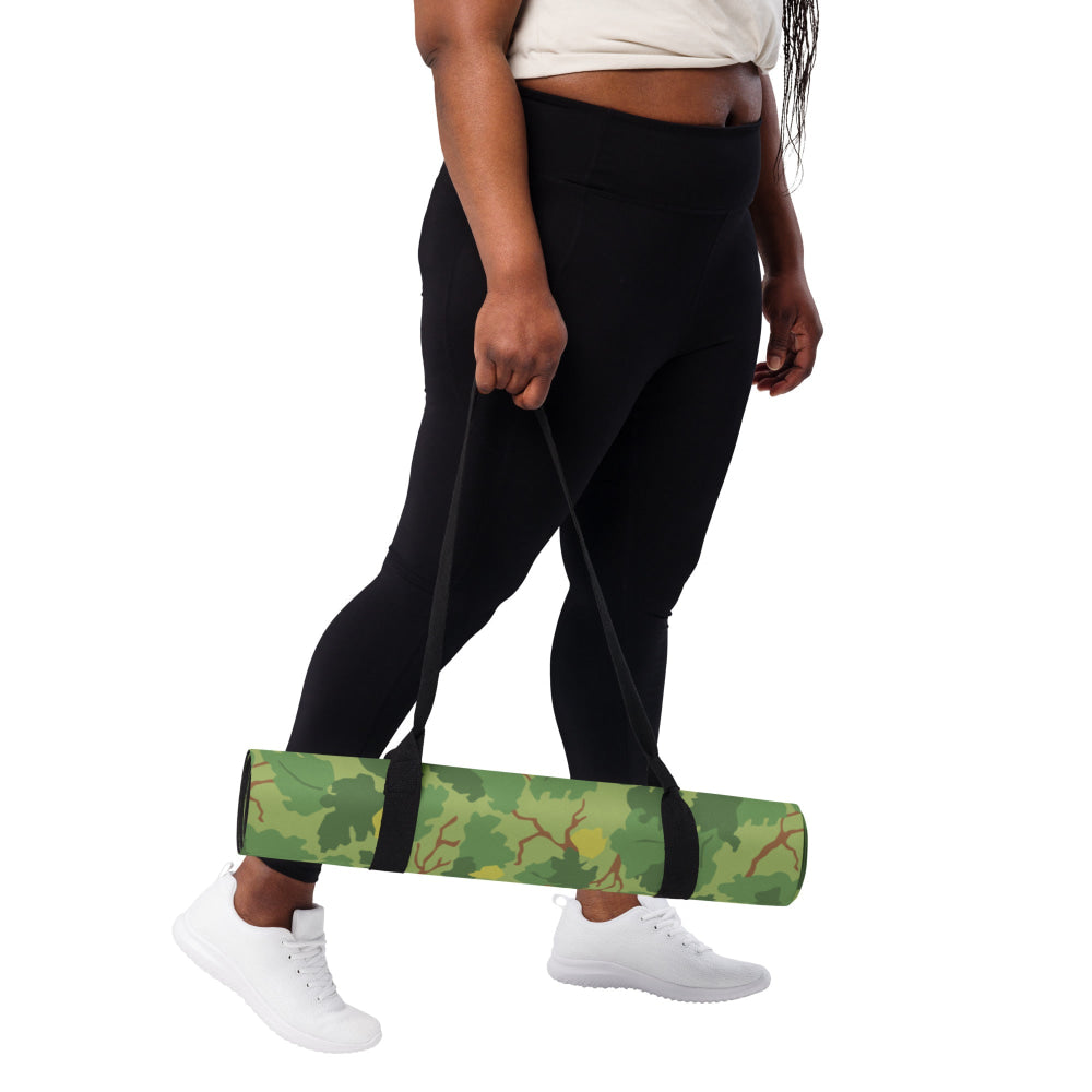 American Mitchell Wine Leaf Green CAMO Yoga mat - Mat