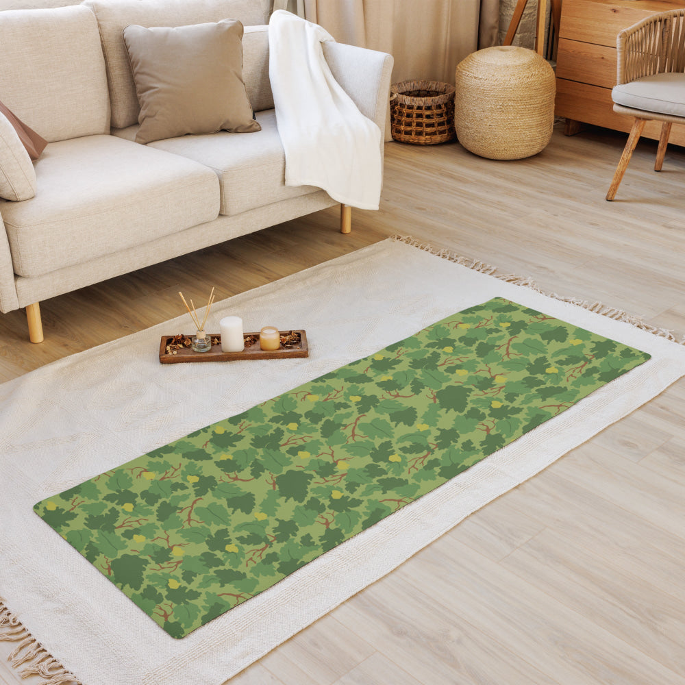 American Mitchell Wine Leaf Green CAMO Yoga mat - Mat