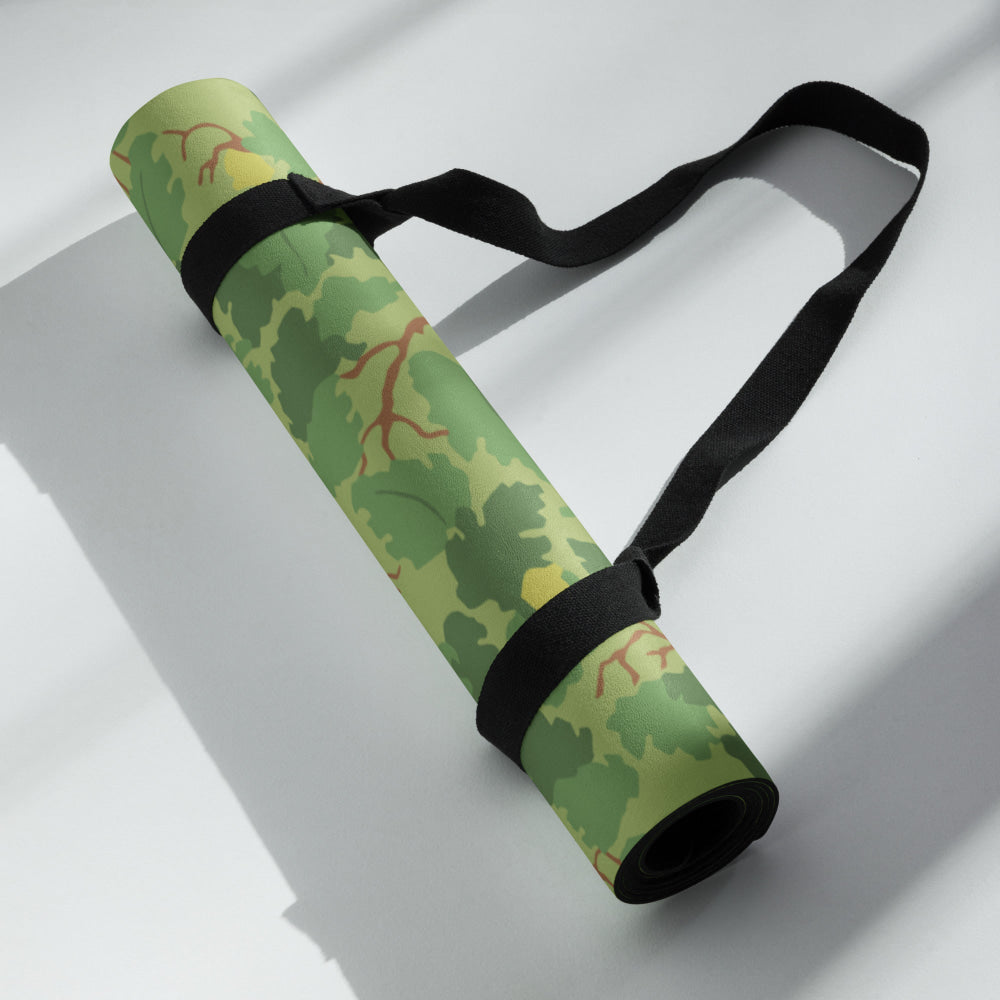 American Mitchell Wine Leaf Green CAMO Yoga mat - Mat