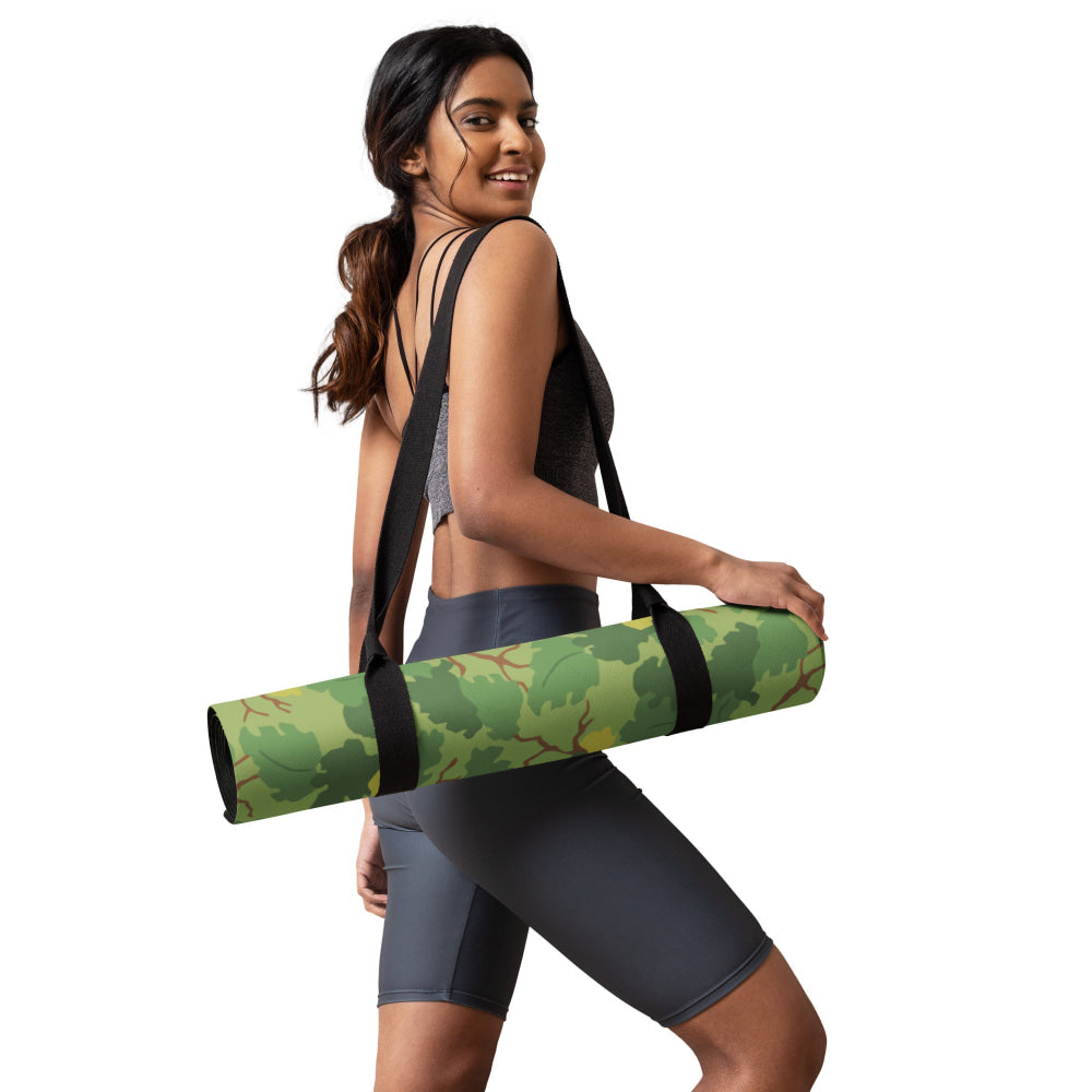 American Mitchell Wine Leaf Green CAMO Yoga mat - Mat