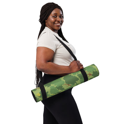 American Mitchell Wine Leaf Green CAMO Yoga mat - Mat