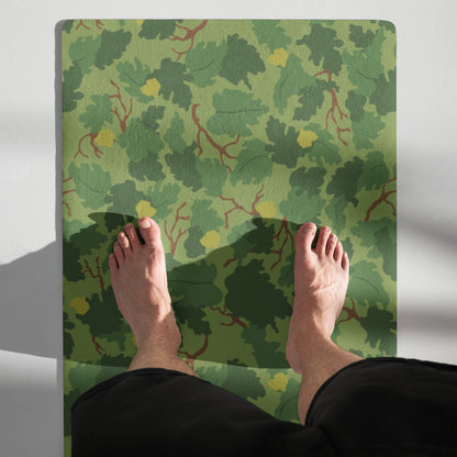 American Mitchell Wine Leaf Green CAMO Yoga mat - Mat