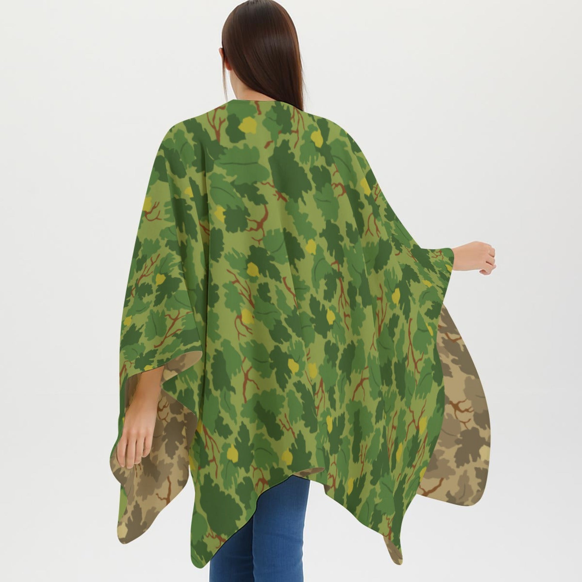 American Mitchell Wine Leaf CAMO Recon Wrap - M / White - Wraps