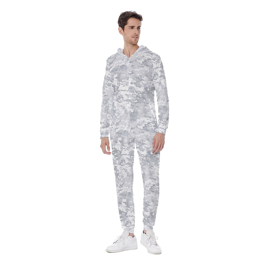 American Multi CAMO Alpine Men’s Hooded Jumpsuit - Mens