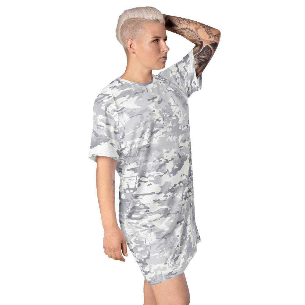 American Multi CAMO Alpine T-shirt dress - Womens T-Shirt Dress