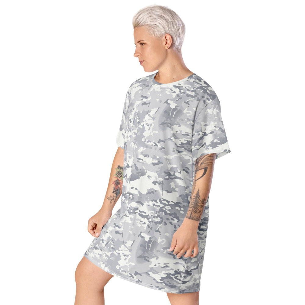 American Multi CAMO Alpine T-shirt dress - Womens T-Shirt Dress