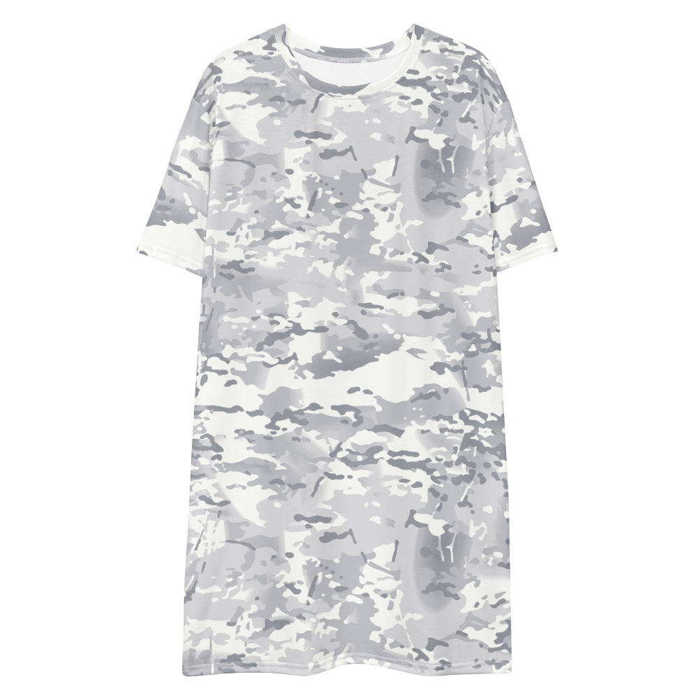 American Multi CAMO Alpine T-shirt dress - Womens T-Shirt Dress