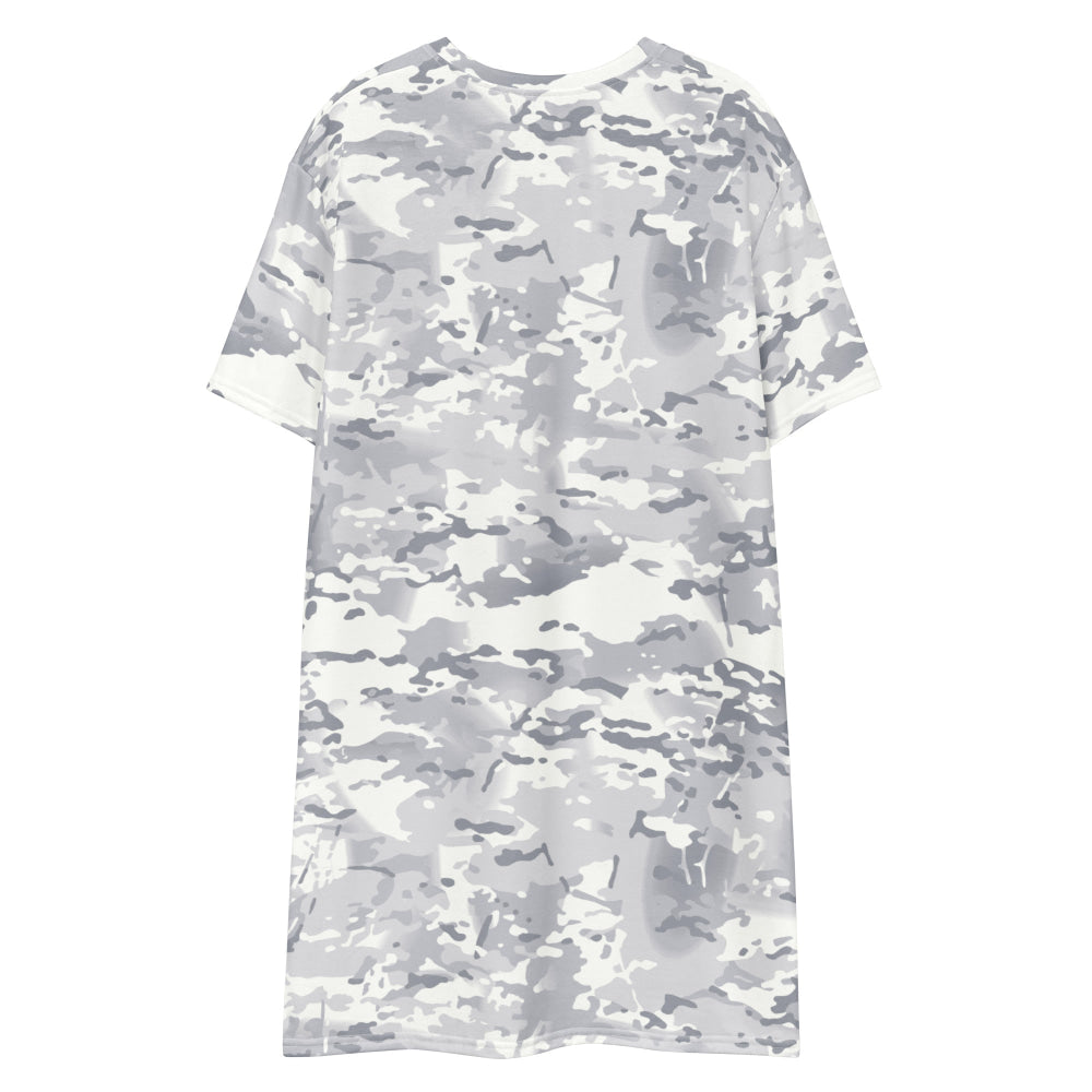 American Multi CAMO Alpine T-shirt dress - Womens T-Shirt Dress