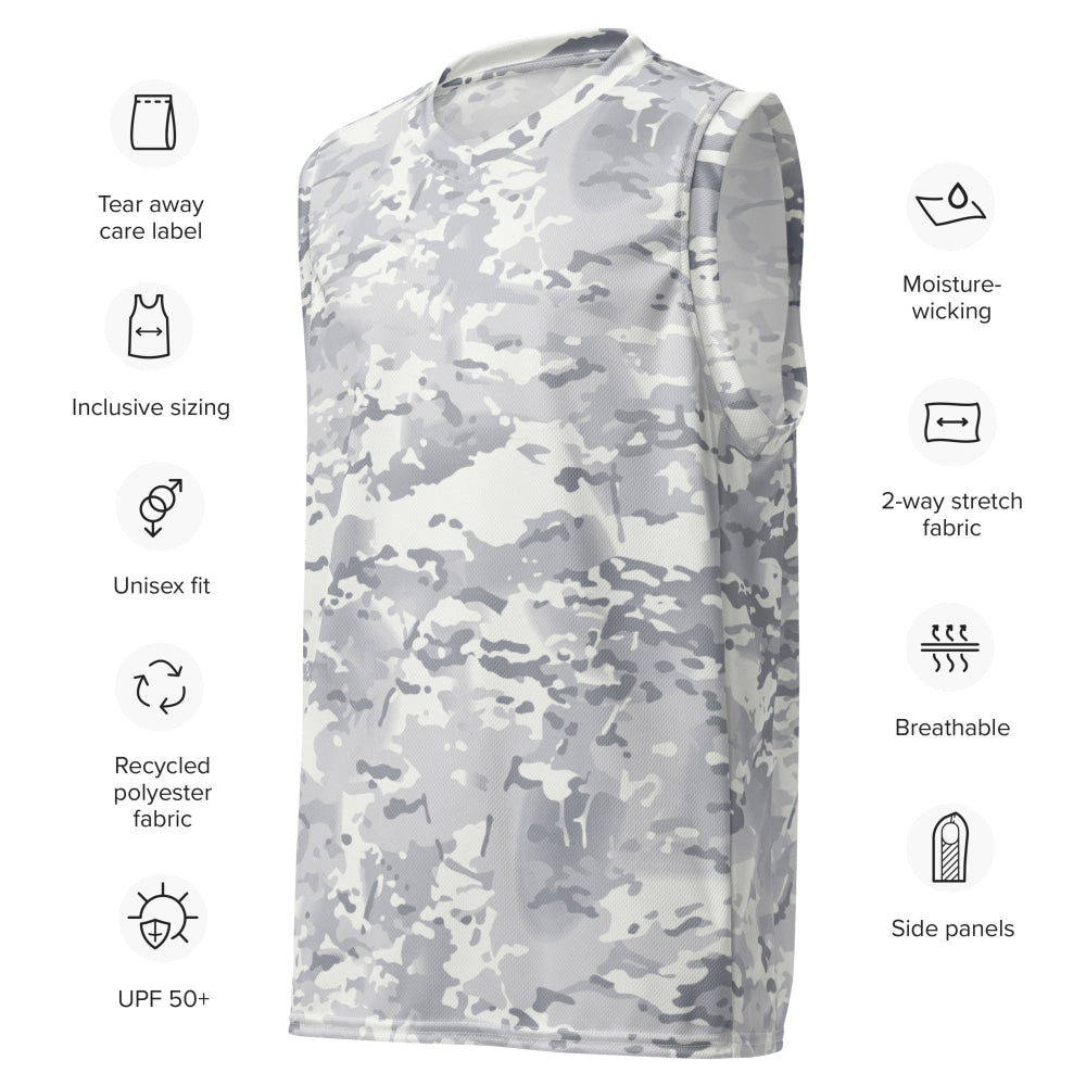 American Multi CAMO Alpine unisex basketball jersey - Unisex Basketball Jersey