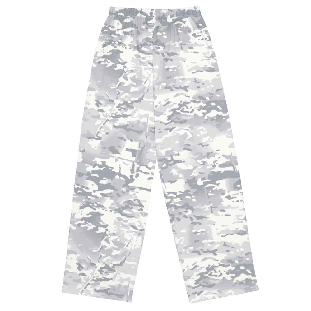 American Multi CAMO Alpine unisex wide-leg pants - Unisex Wide-Leg Pants