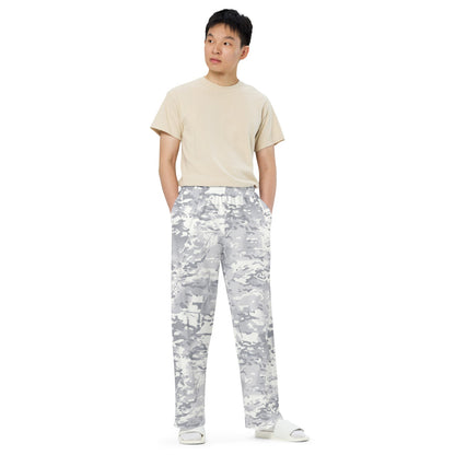 American Multi CAMO Alpine unisex wide-leg pants - Unisex Wide-Leg Pants