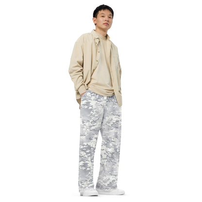 American Multi CAMO Alpine unisex wide-leg pants - Unisex Wide-Leg Pants