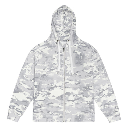 American Multi CAMO Alpine Unisex zip hoodie - 2XS - Zip Hoodie