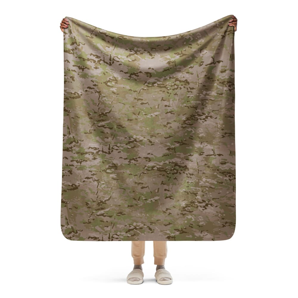 American Multi CAMO Arid Sherpa blanket - 50″×60″
