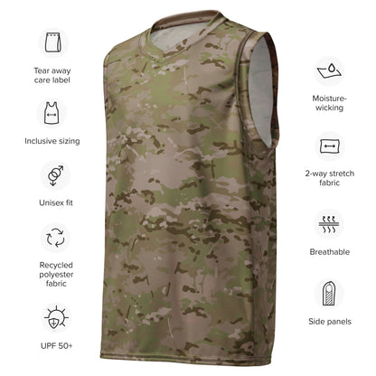 American Multi CAMO Arid unisex basketball jersey - Unisex Basketball Jersey