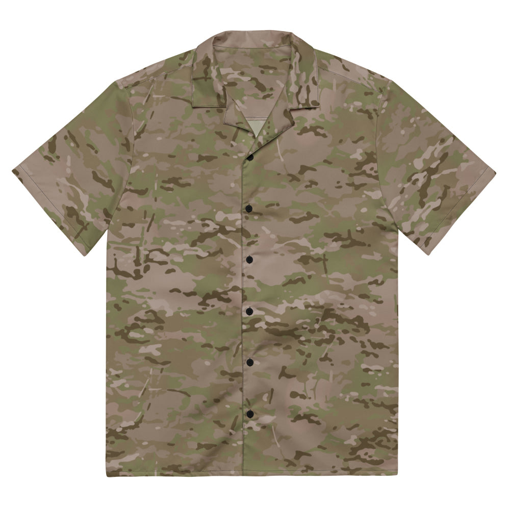 American Multi CAMO Arid Unisex button shirt - 2XS - Button Shirt