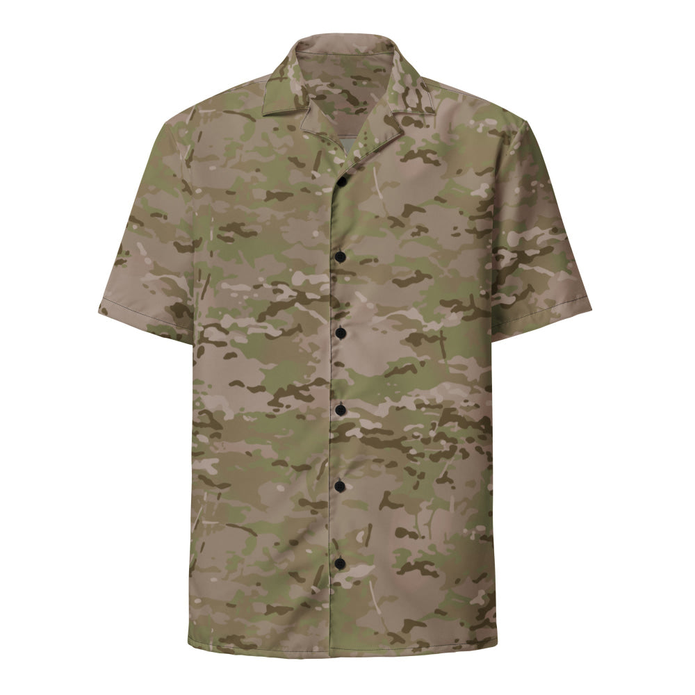 American Multi CAMO Arid Unisex button shirt - Button Shirt