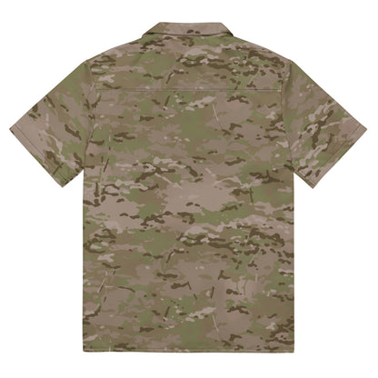 American Multi CAMO Arid Unisex button shirt - Button Shirt