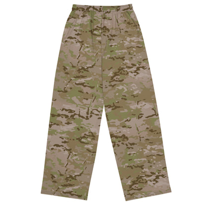 American Multi CAMO Arid unisex wide-leg pants - Unisex Wide-Leg Pants