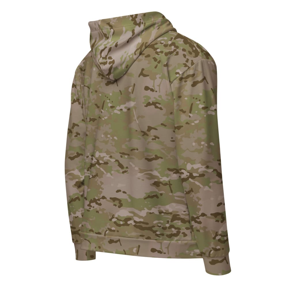American Multi CAMO Arid Unisex zip hoodie