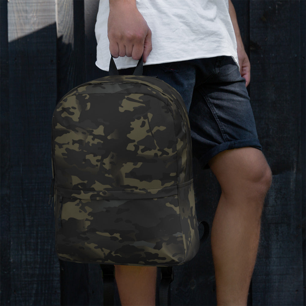 American Multi CAMO Black Backpack