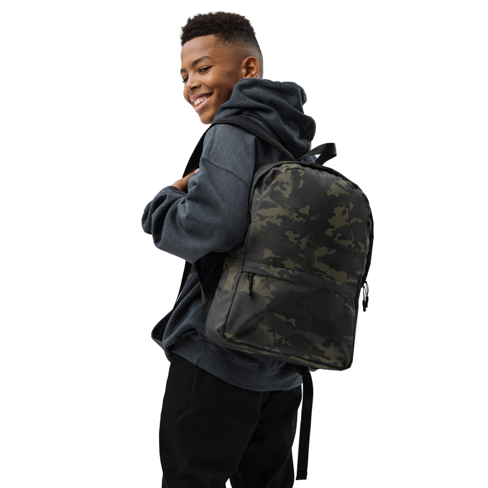 American Multi CAMO Black Backpack