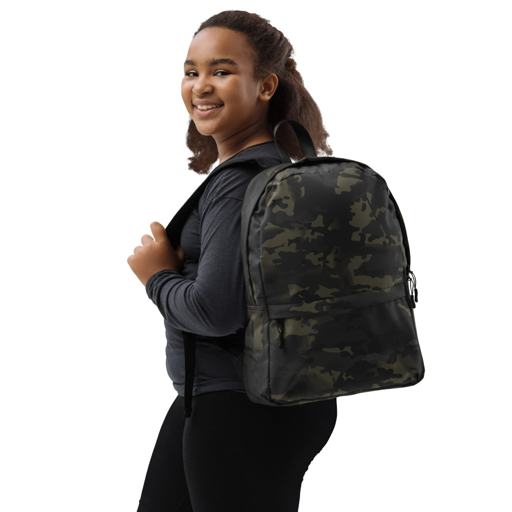 American Multi CAMO Black Backpack