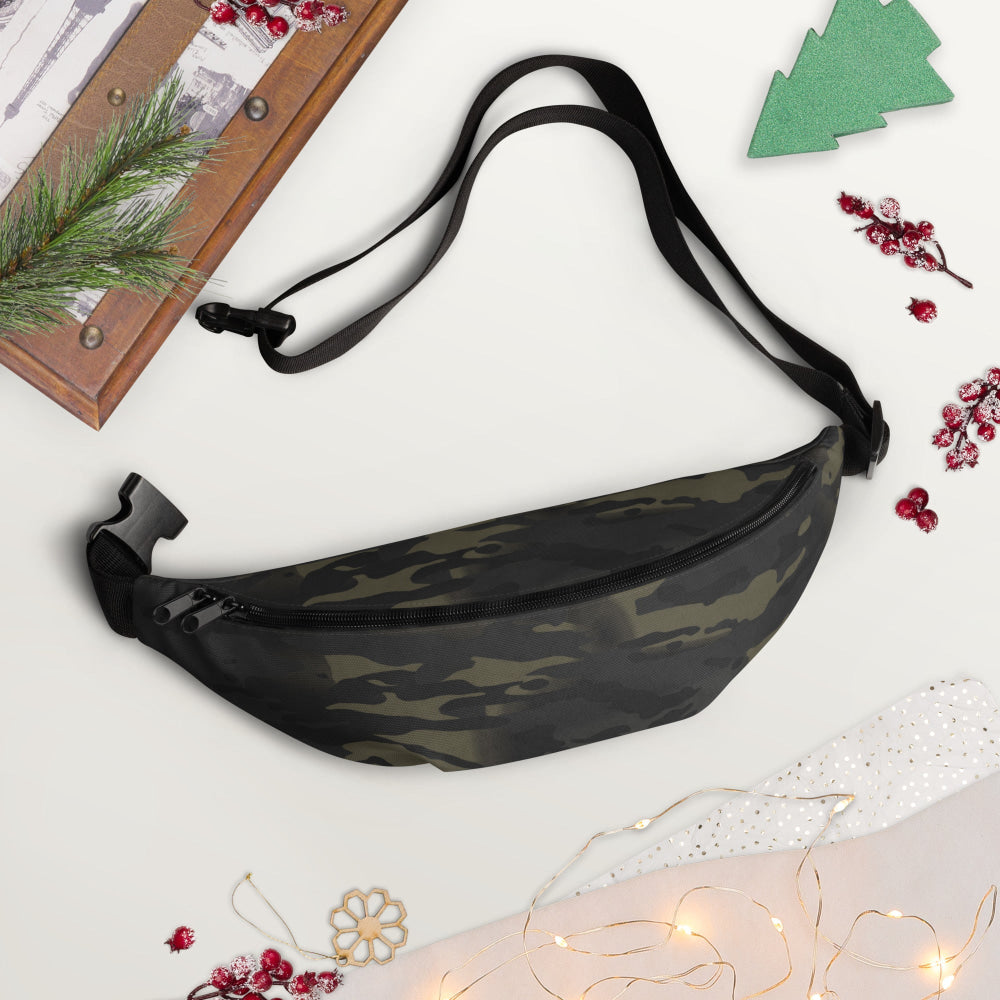 American Multi CAMO Black Fanny Pack