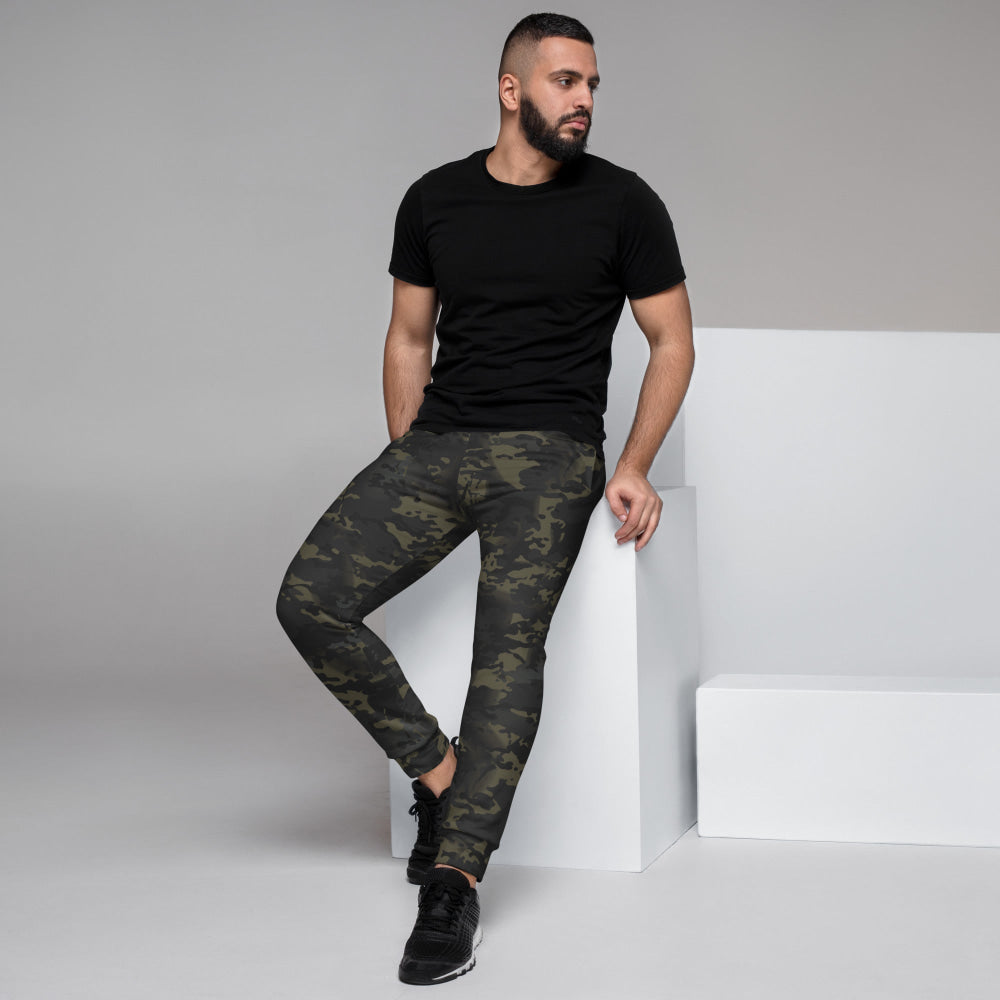 American Multi CAMO Black Men’s Joggers - Mens