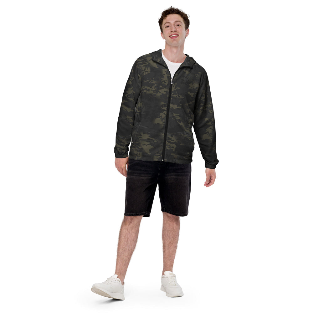 American Multi CAMO Black Men’s windbreaker - Mens Windbreaker