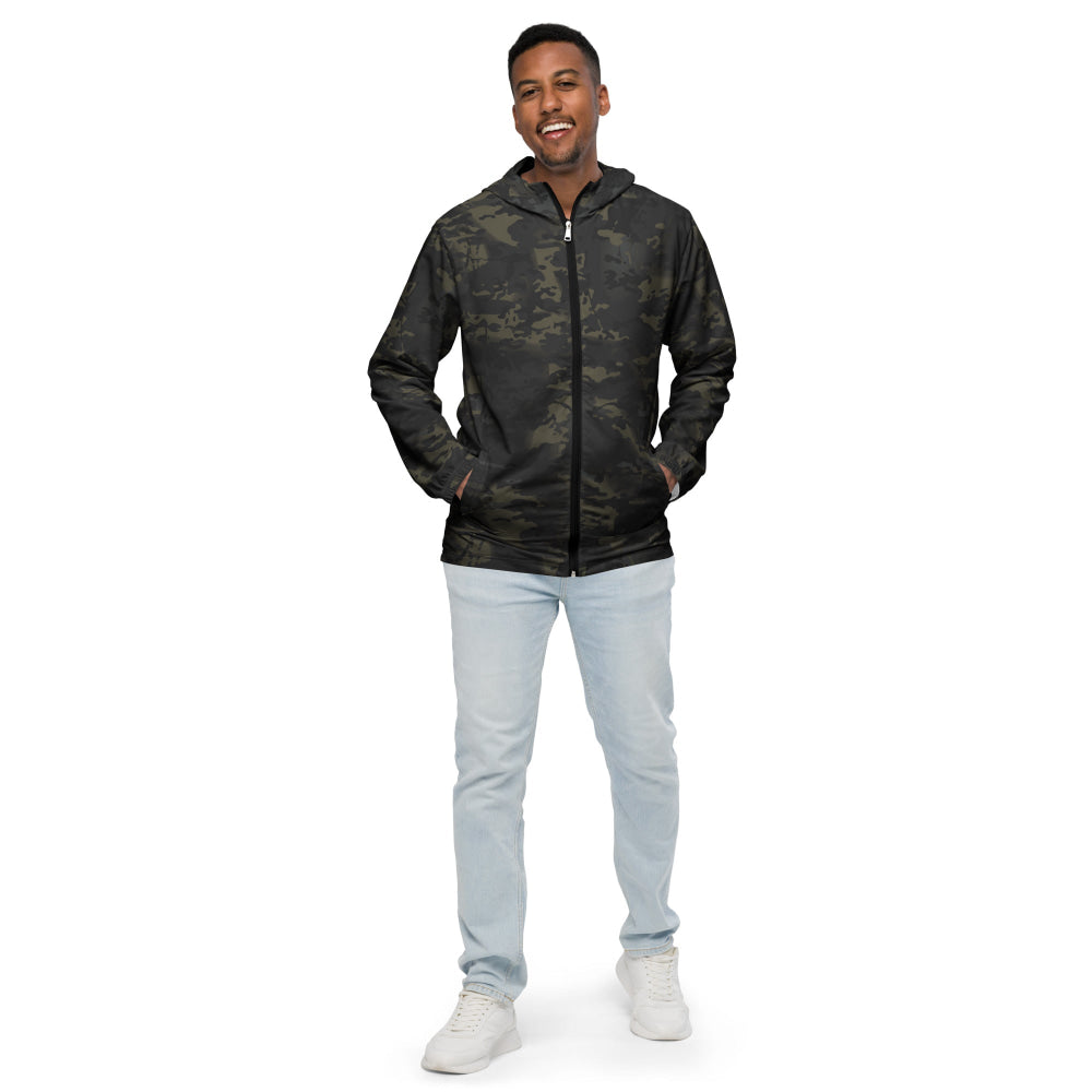 American Multi CAMO Black Men’s windbreaker - Mens Windbreaker