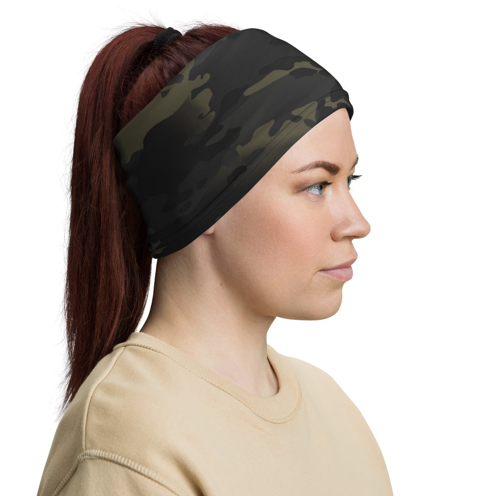 American Multi CAMO Black Neck Gaiter