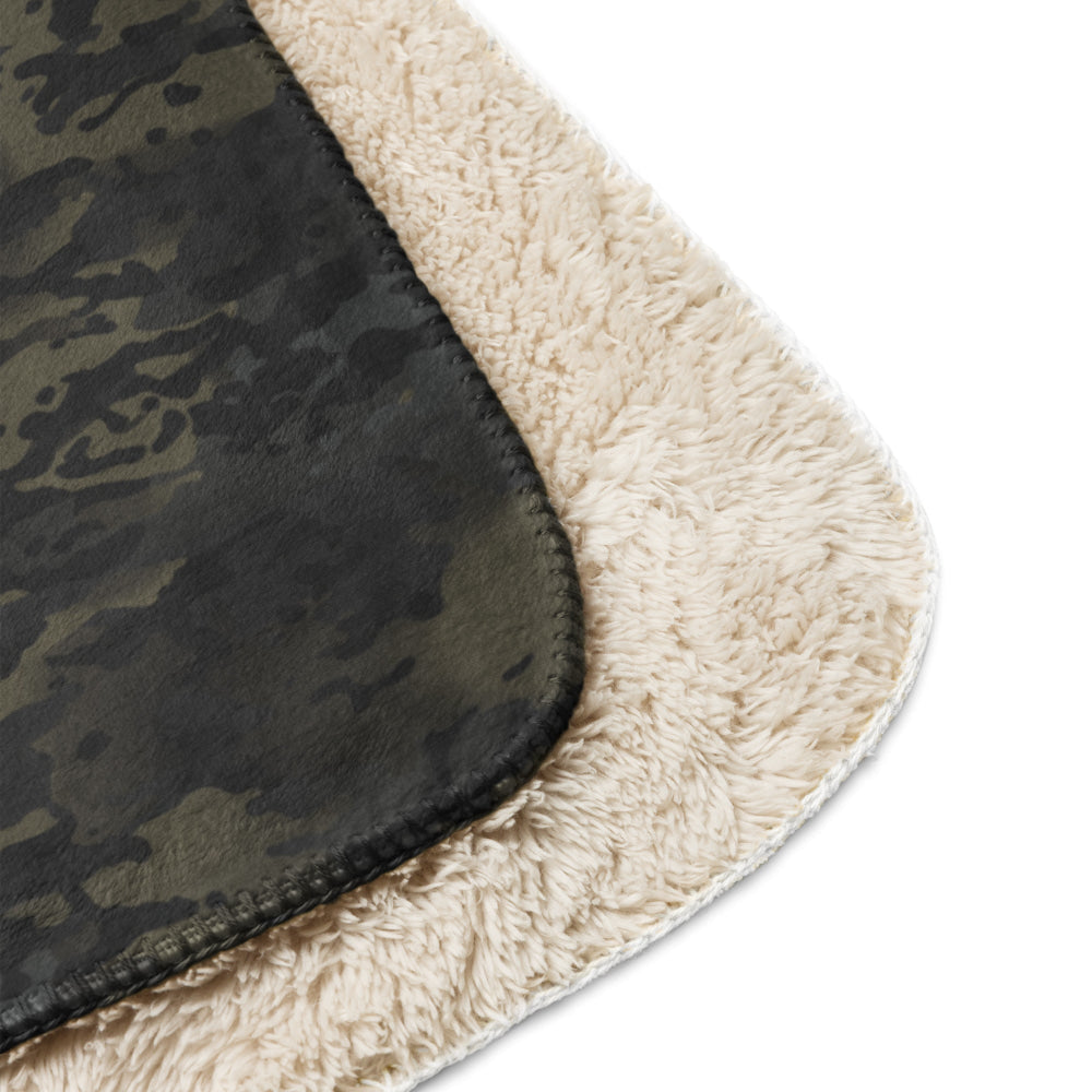 American Multi CAMO Black Sherpa blanket - Blanket