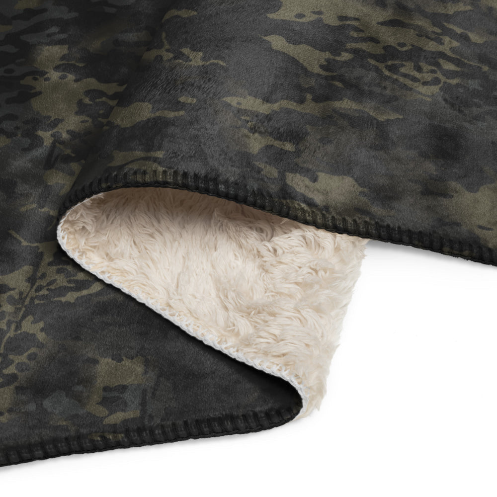 American Multi CAMO Black Sherpa blanket - Blanket