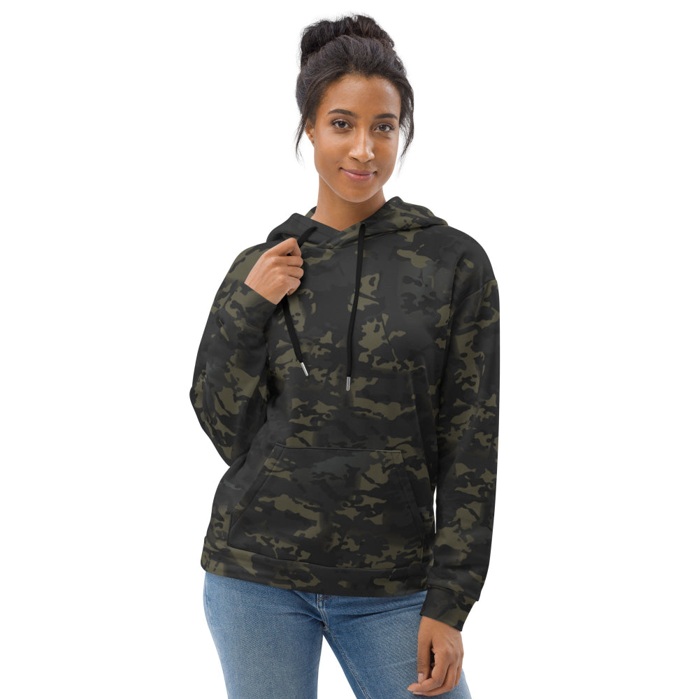 American Multi CAMO Black Unisex Hoodie