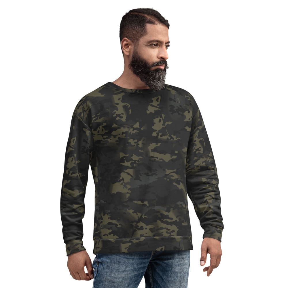 American Multi CAMO Black Unisex Sweatshirt