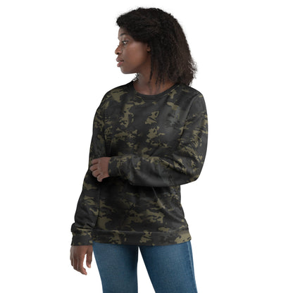 American Multi CAMO Black Unisex Sweatshirt