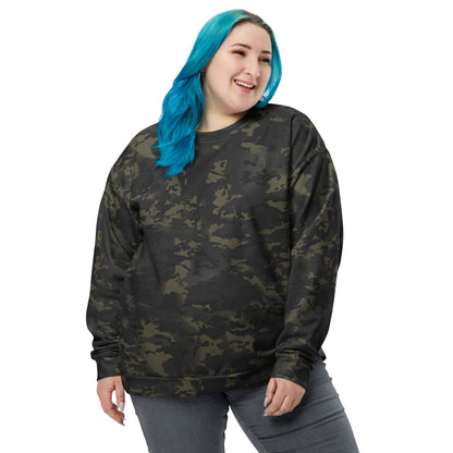 American Multi CAMO Black Unisex Sweatshirt