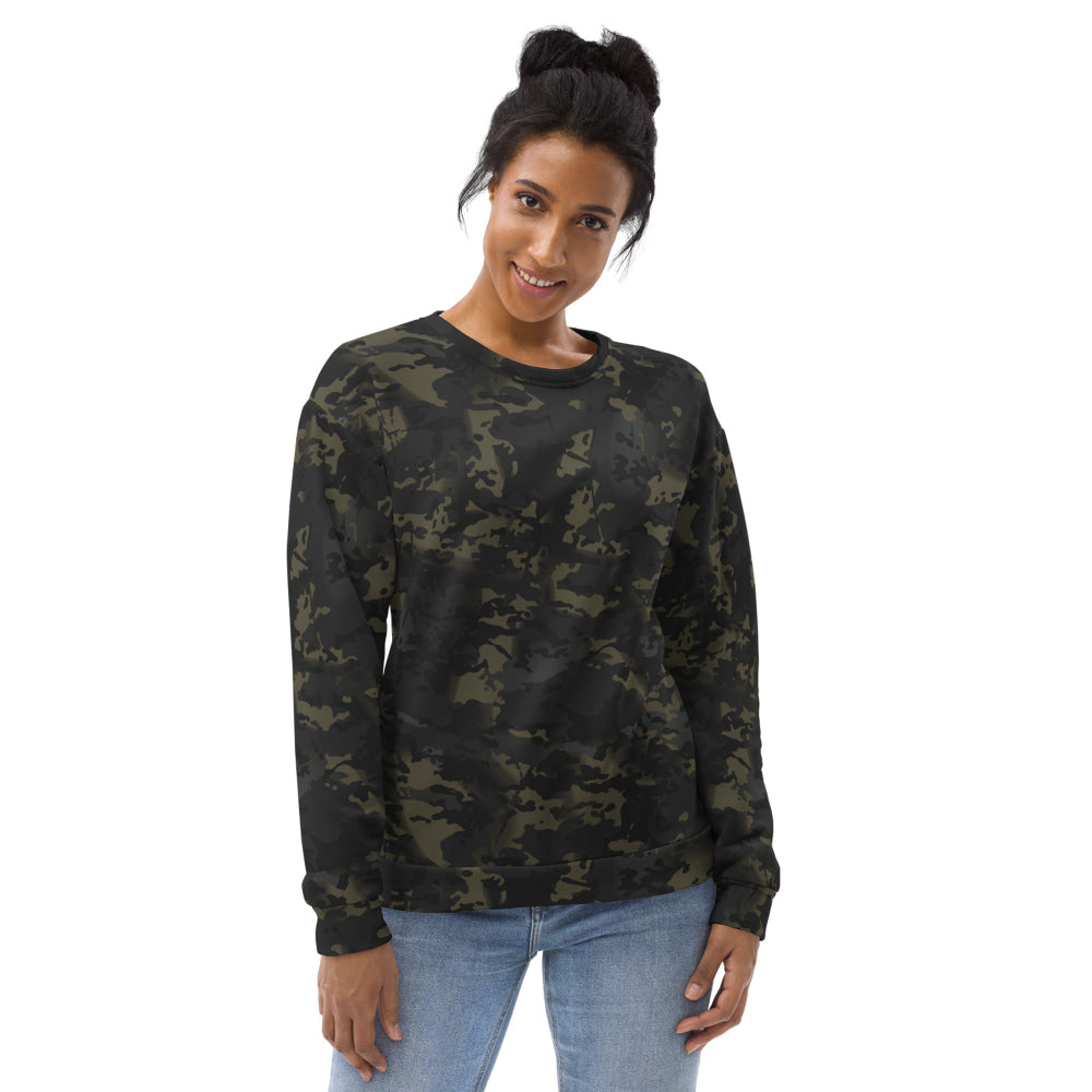 American Multi CAMO Black Unisex Sweatshirt