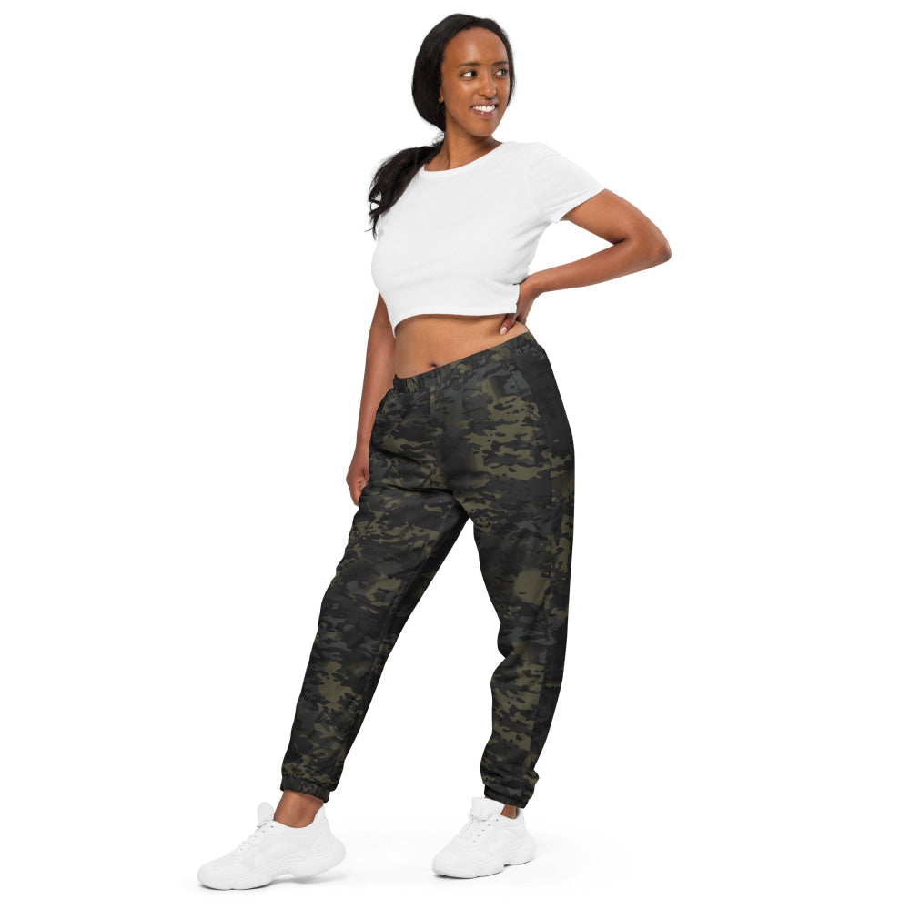 American Multi CAMO Black Unisex track pants - Track Pants